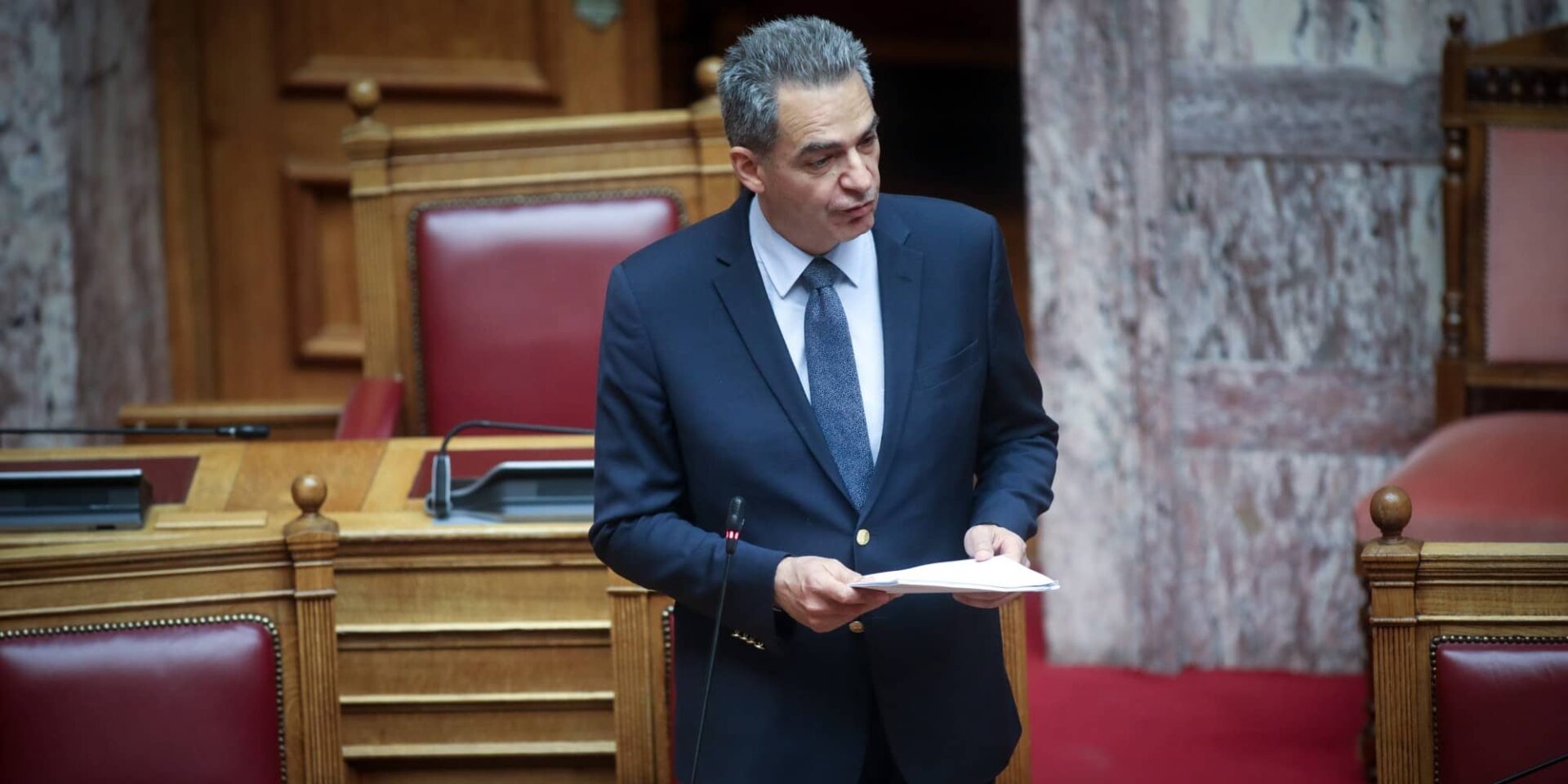 Ο υφυπουργός Παιδείας και Θρησκευμάτων, Άγγελος Συρίγος