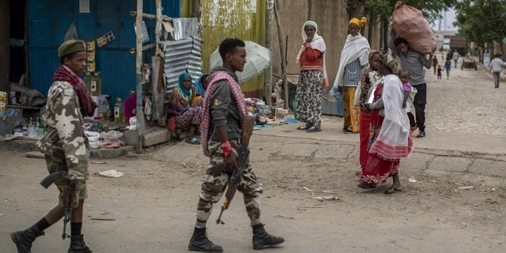 Στρατιώτες στην Αιθιοπία