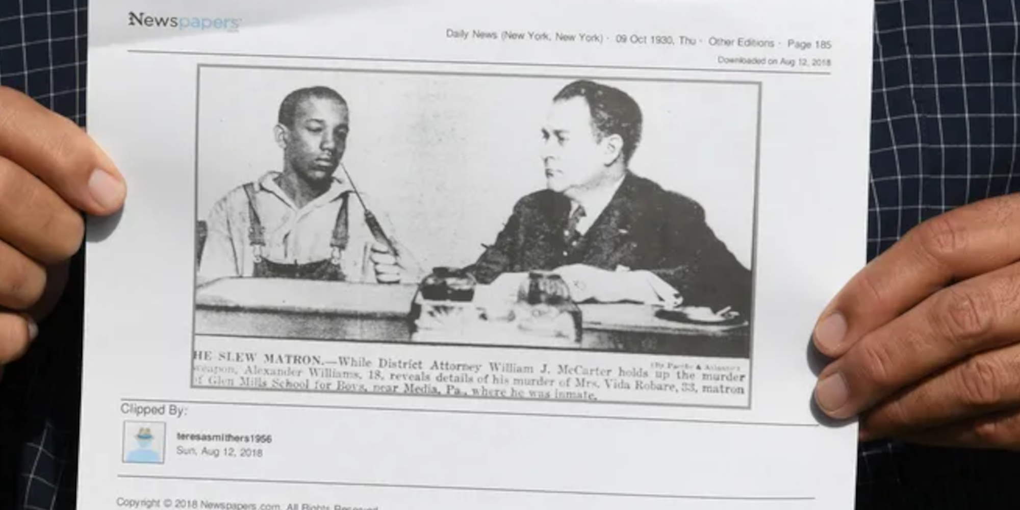 Εικόνα από την υπόθεση 91 χρόνια πριν στη Φιλαδέλφεια