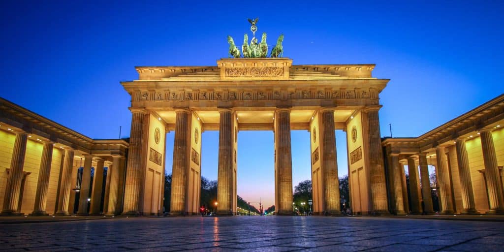 Η Πύλη του Βραδεμβούργου στο Βερολίνο