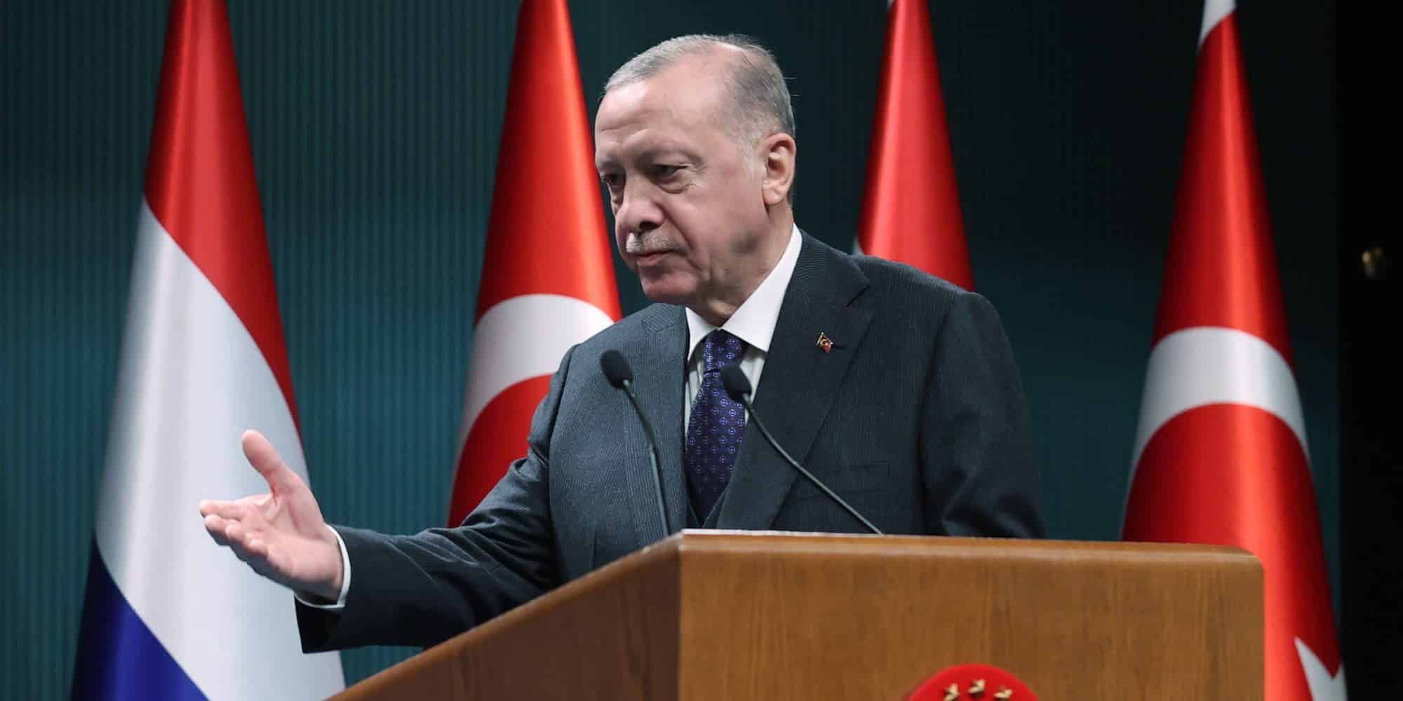 Ο πρόεδρος στην Τουρκία Ρετζέπ Ταγίπ Ερντογάν