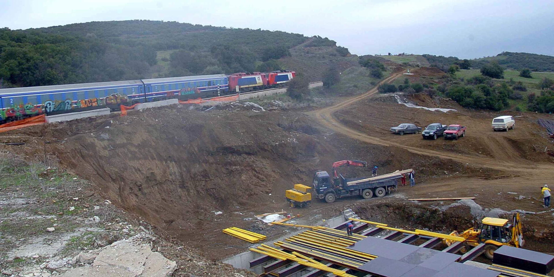 Σιδηροδρομικά έργα