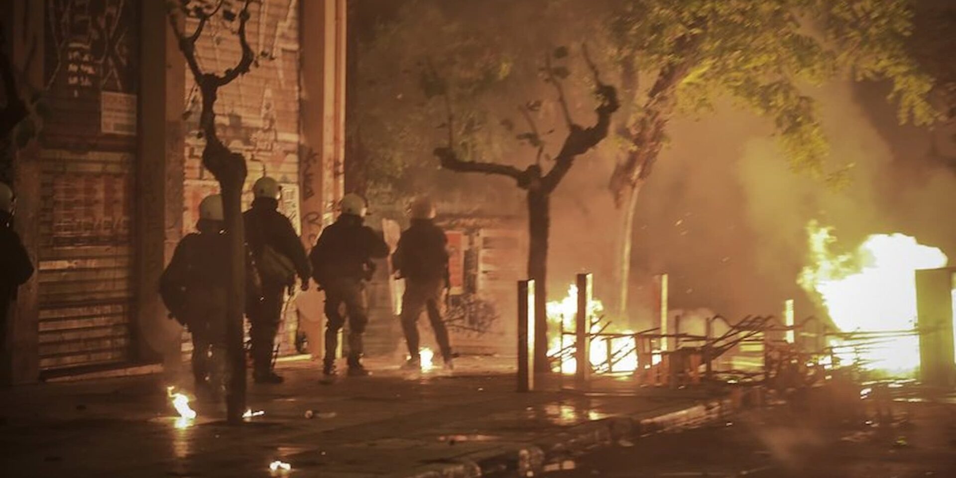 Ένταση στα Εξάρχεια