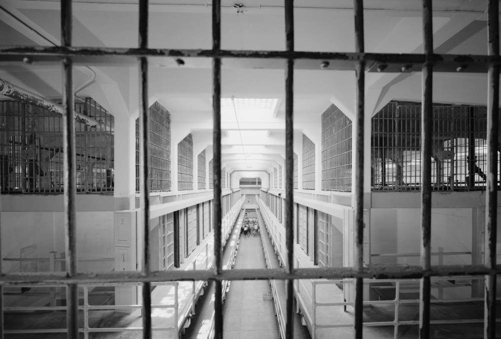 Εικόνα των φυλακών του Αλκατράζ όσο λειτουργούσαν