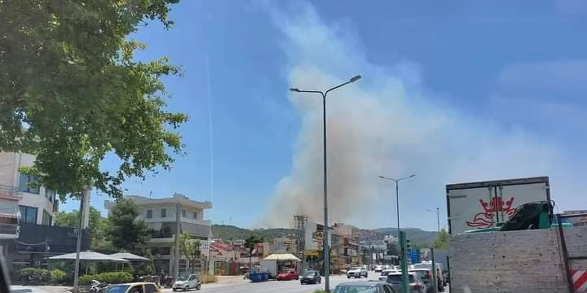 Πυρκαγιά στον Κορυδαλλό