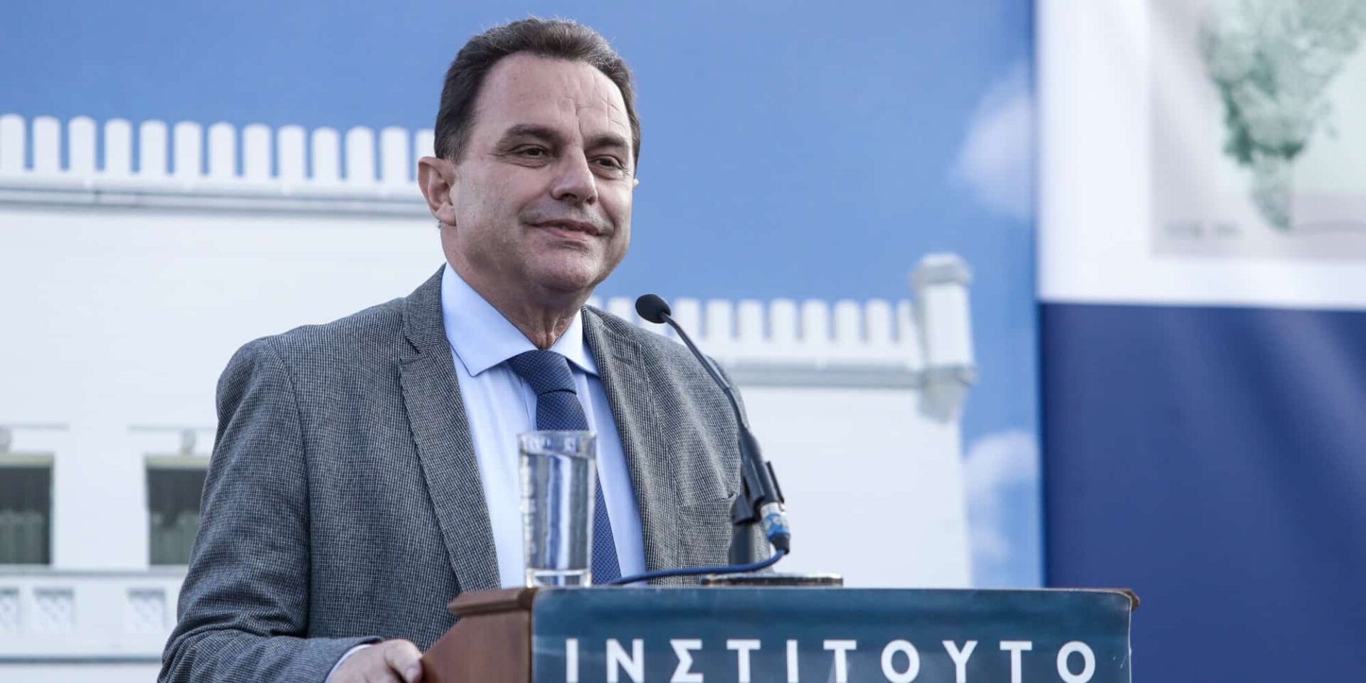 Ο υπουργός Αγροτικής Ανάπτυξης και Τροφίμων Γιώργος Γεωργαντάς