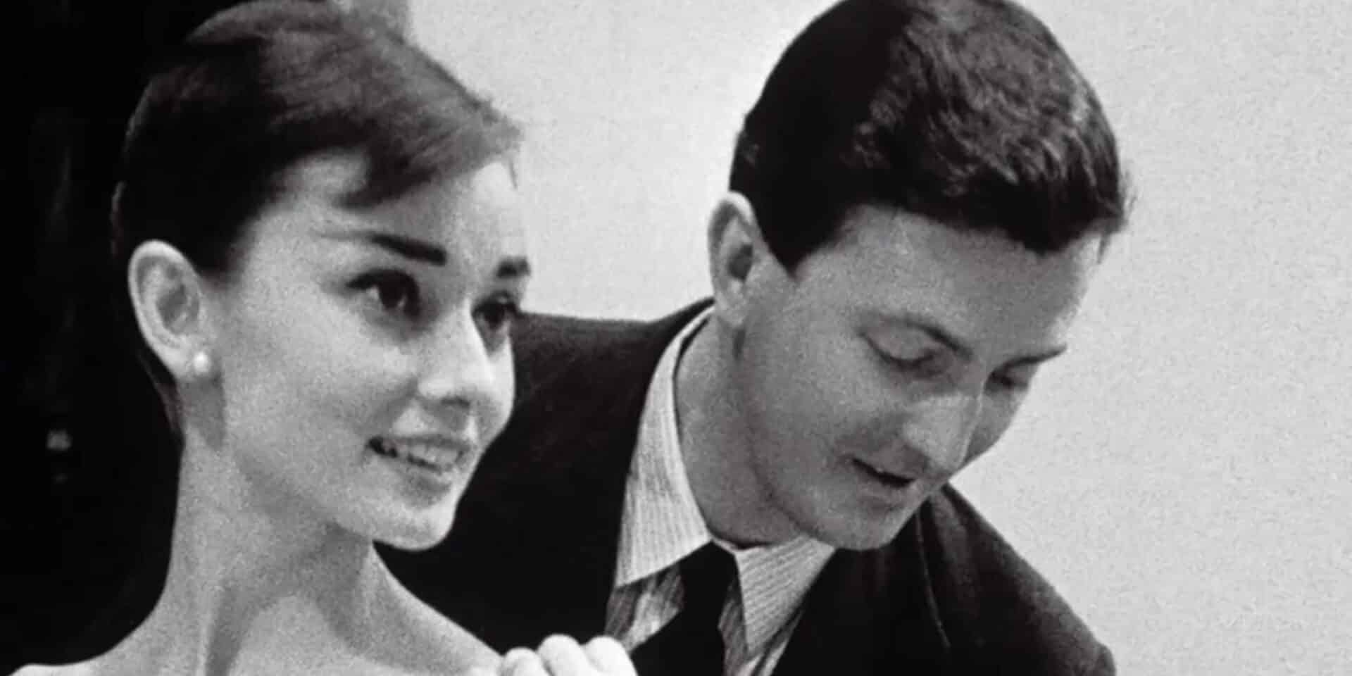 Ο Givenchy με την Όντρει Χέμπορν