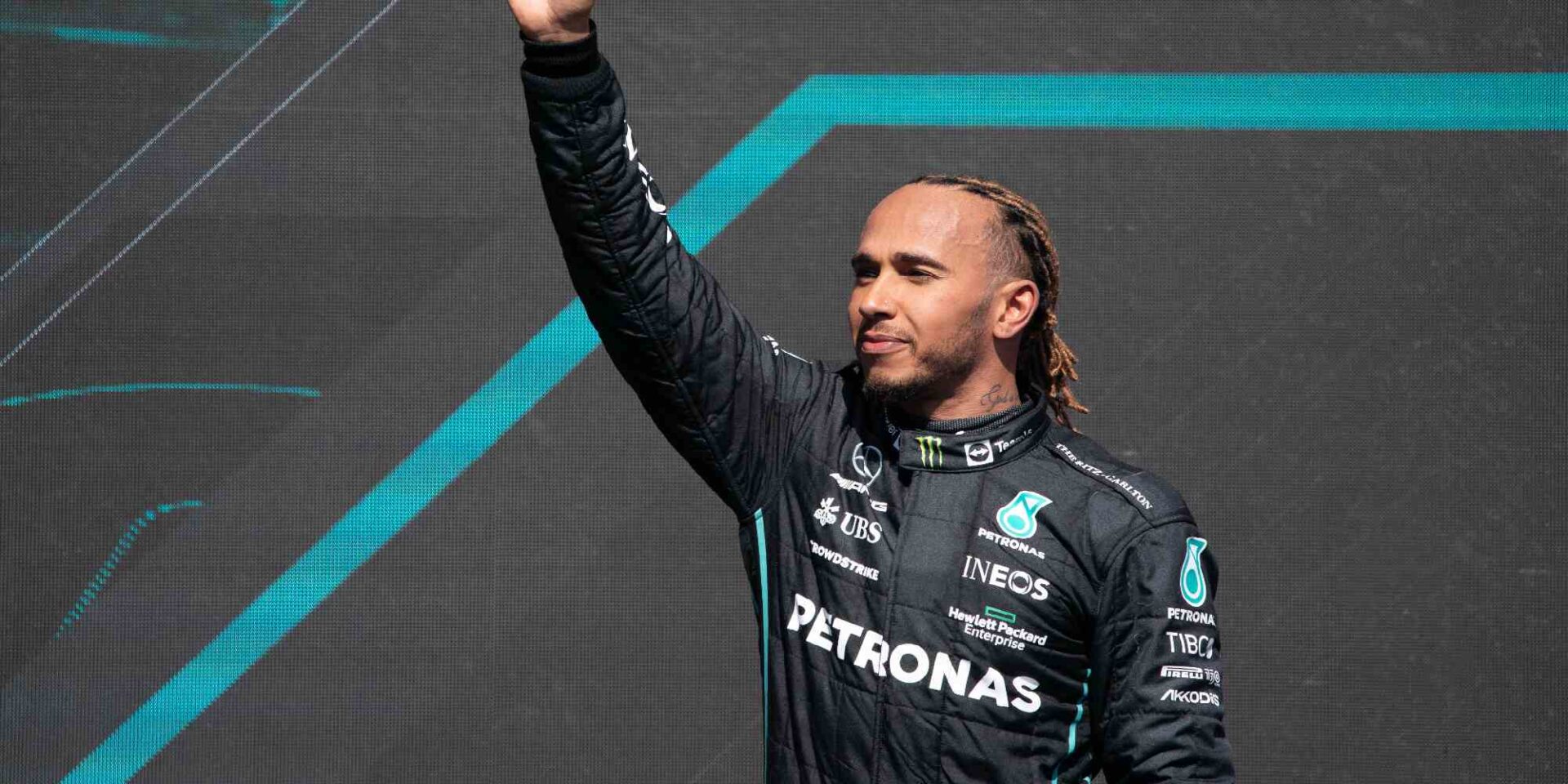 Ο παγκόσμιος πρωταθλητής της Formula 1 Λούις Χάμιλτον στο Grand Prix του Μόντρεαλ