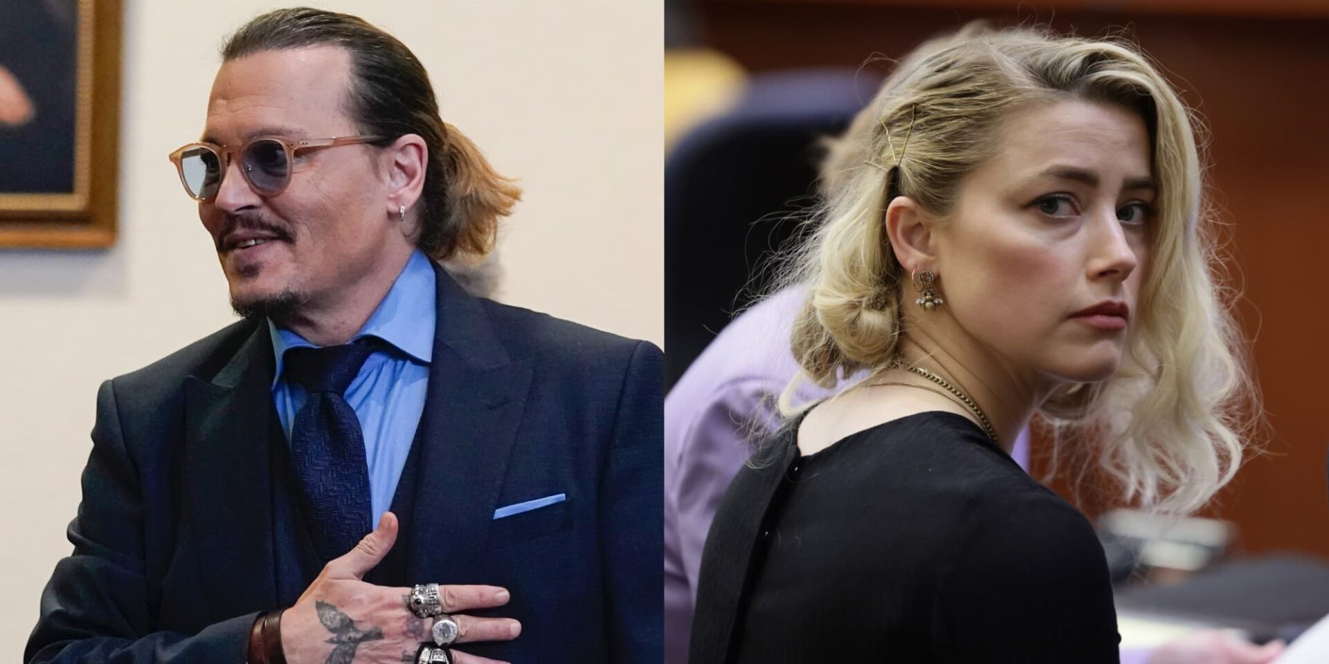 O Τζόνι Ντεπ και η Άμπερ Χερντ