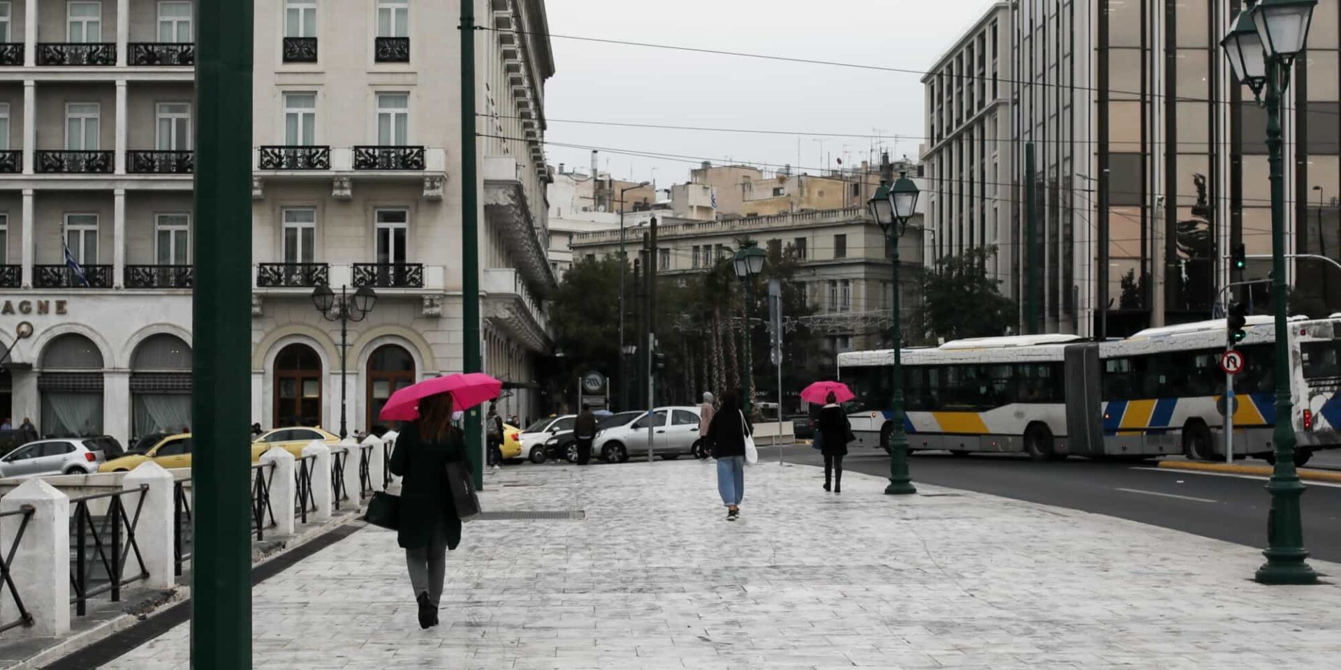 Βροχή στην Αθήνα - Άστατος καιρός