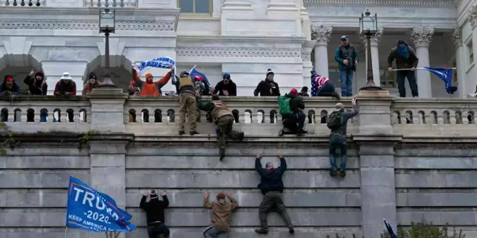 Διαδηλωτές στο Καπιτώλιο
