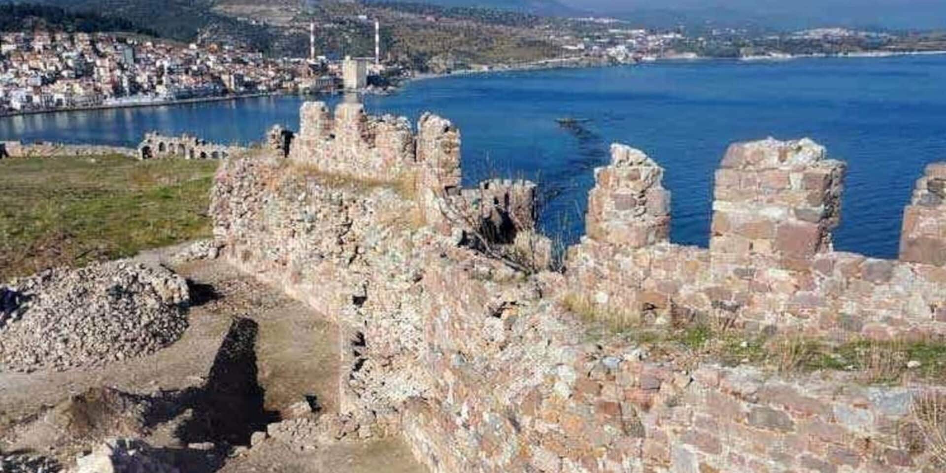 Εικόνα από το κάστρο της Μυτιλήνης / Φωτογραφία: https://www.kastra.eu/
