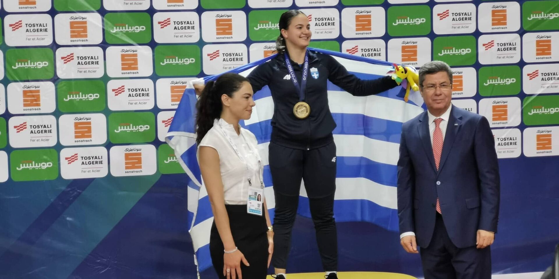 Στο πιο ψηλό σκαλί του βάθρου στους Μεσογειακούς Αγώνες ανέβηκε η Κέλλυ Κυδωνάκη