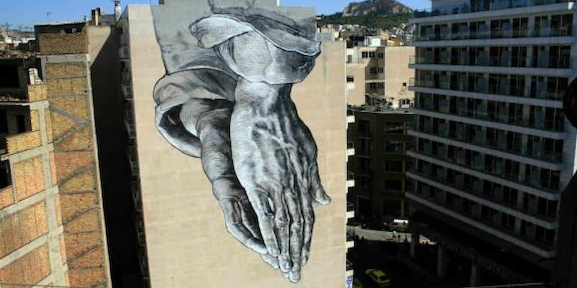 Εικαστική παρέμβαση στην Αθήνα