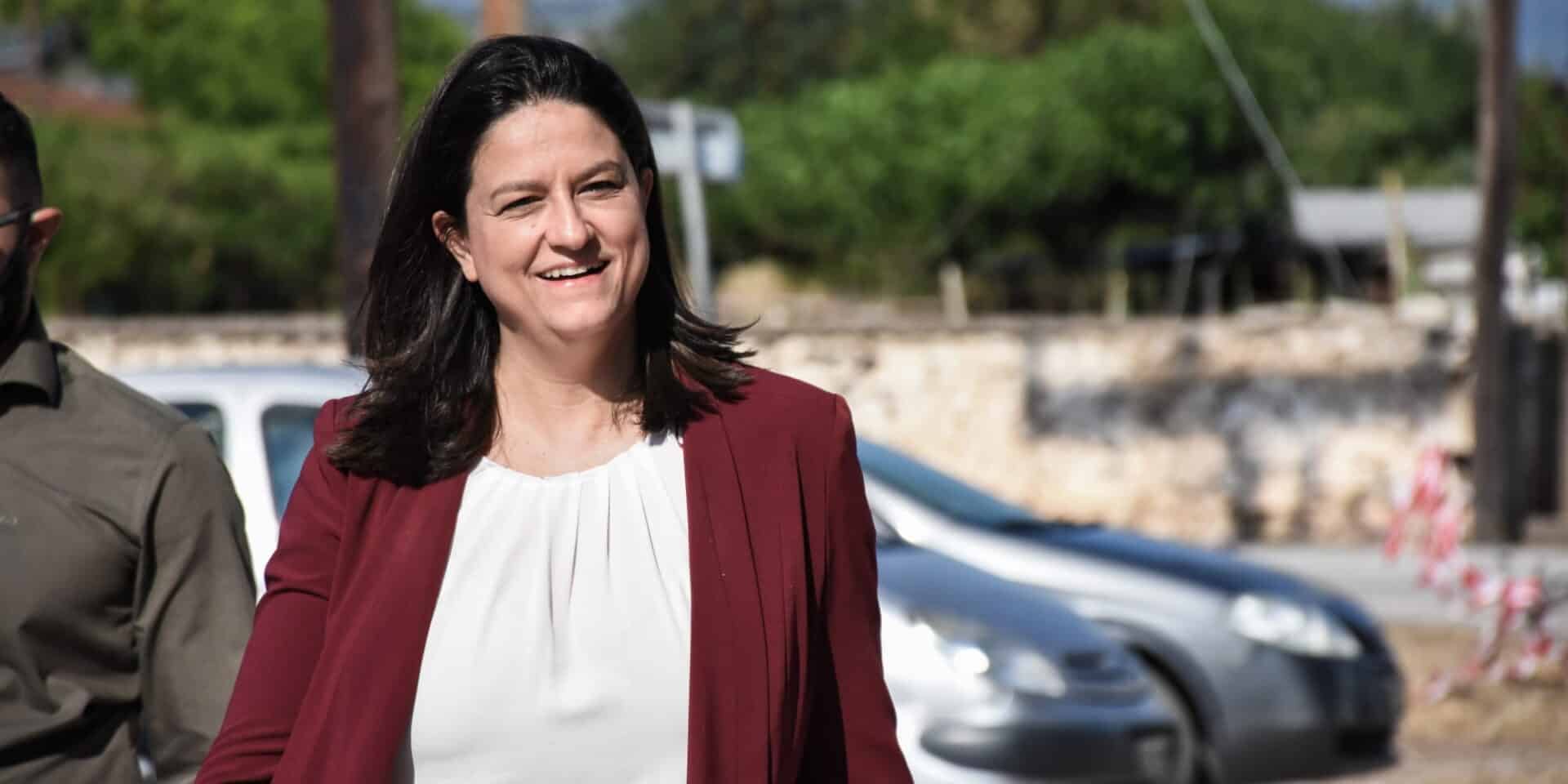 H υπουργός Παιδείας Νίκη Κεραμέως