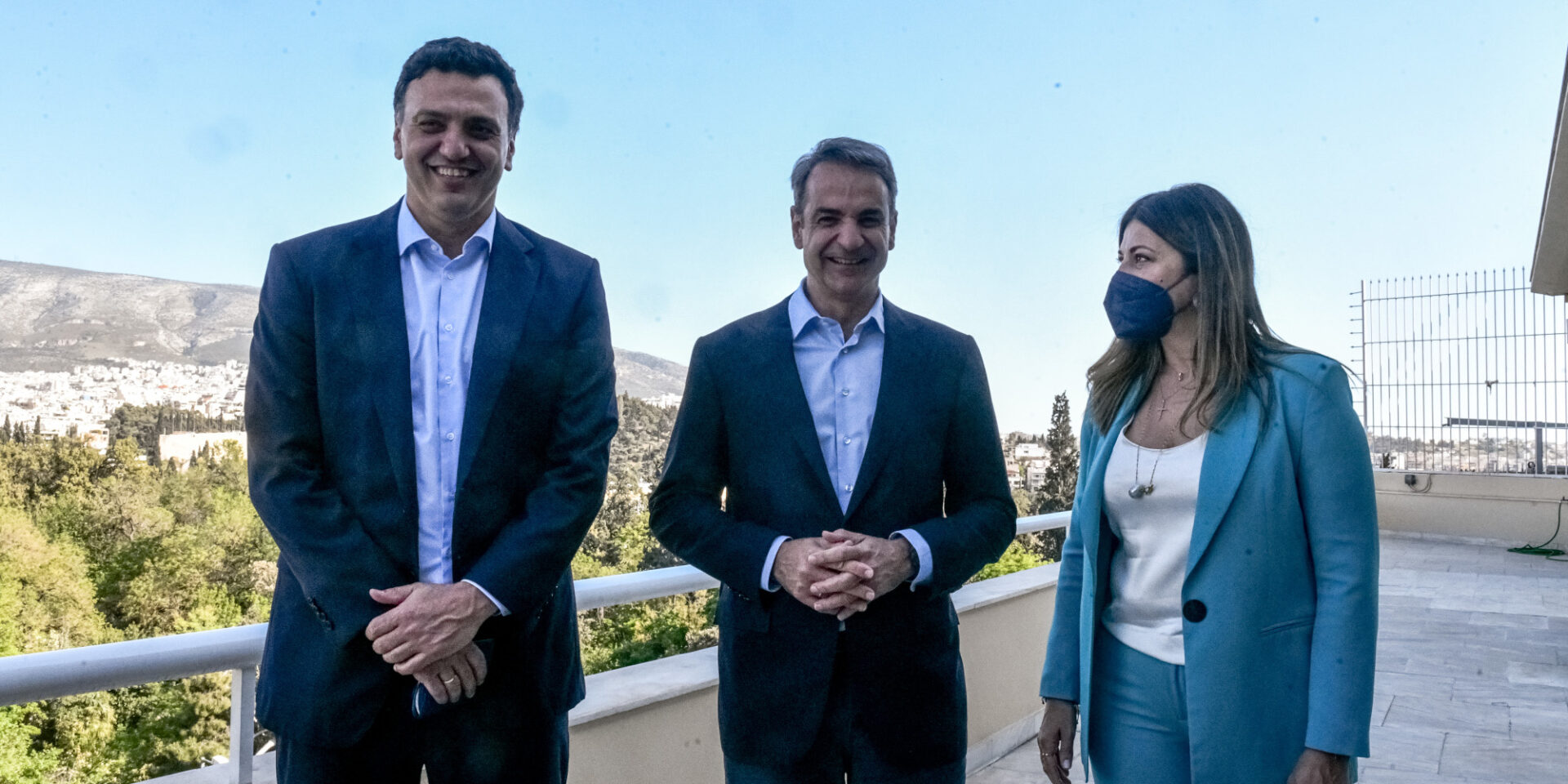 Κικίλιας, Μητσοτάκης και Ζαχαράκη