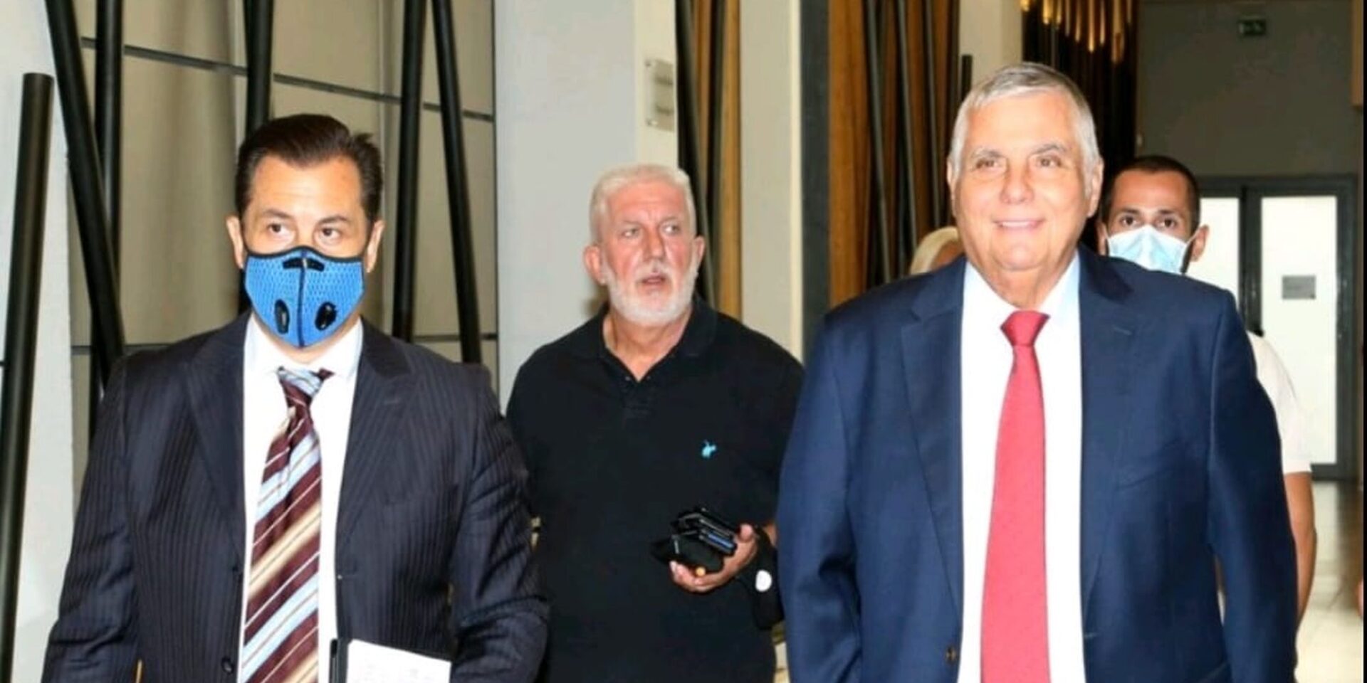 Ο Πάρις Κουρτζίδης και ο Γιώργος Τράγκας