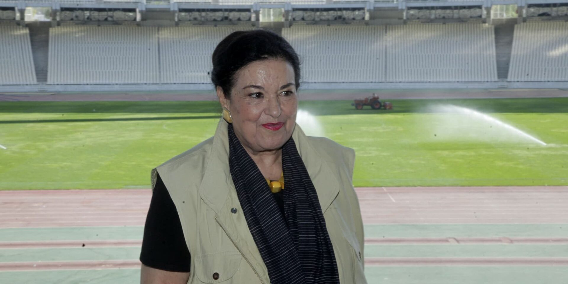 Η Μαρίνα Λαμπράκη Πλάκα