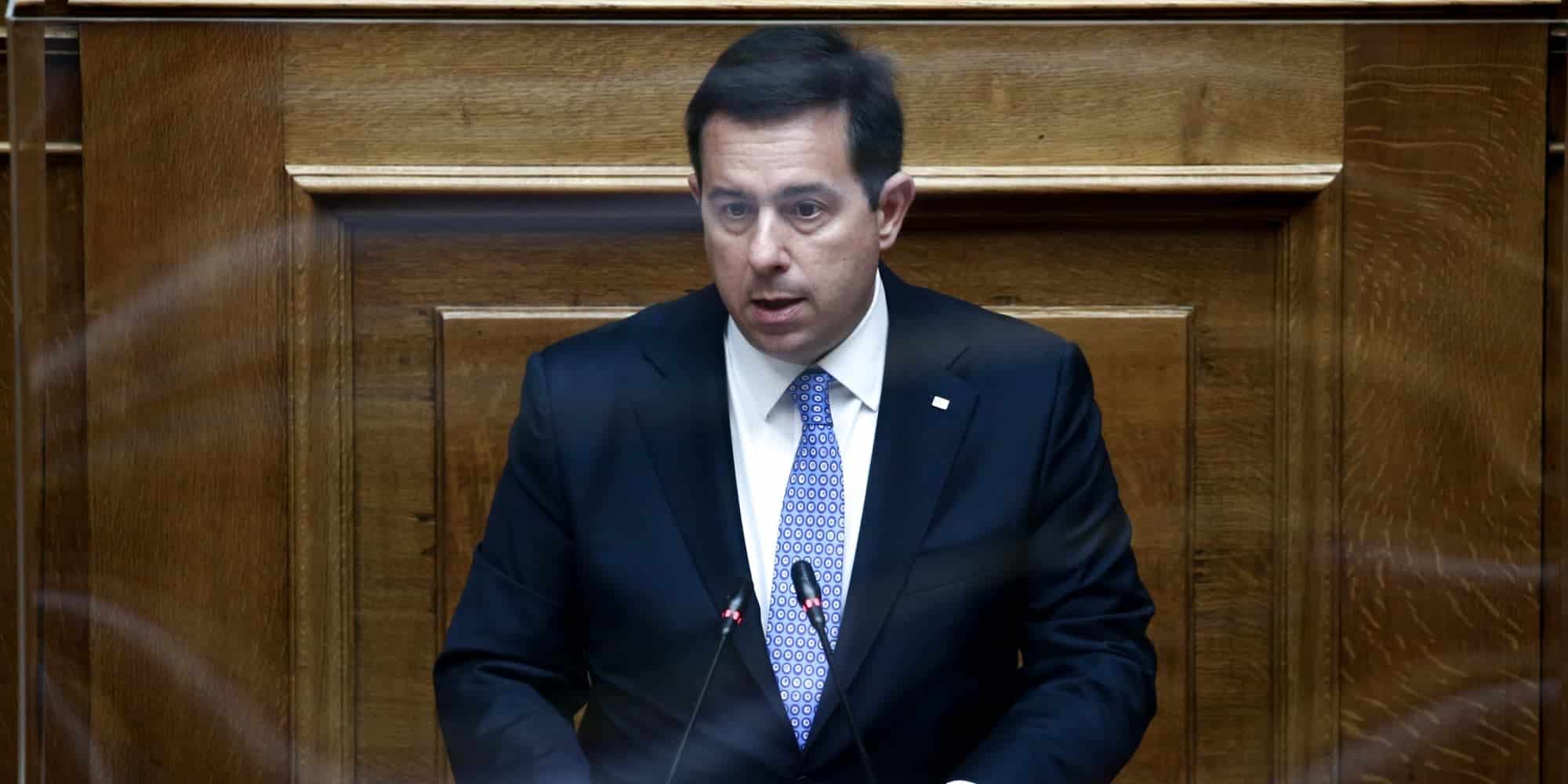 Ο υπουργός Μετανάστευσης και Ασύλου, Νότης Μηταράκης