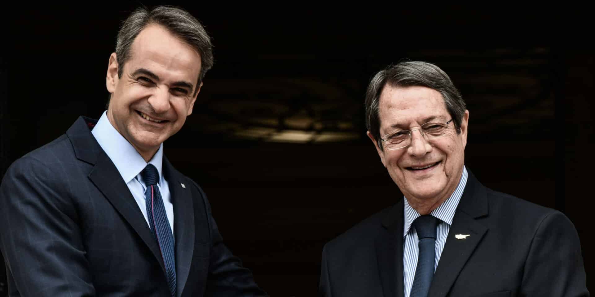 Κυριάκος Μητσοτάκης - Νίκος Αναστασιάδης