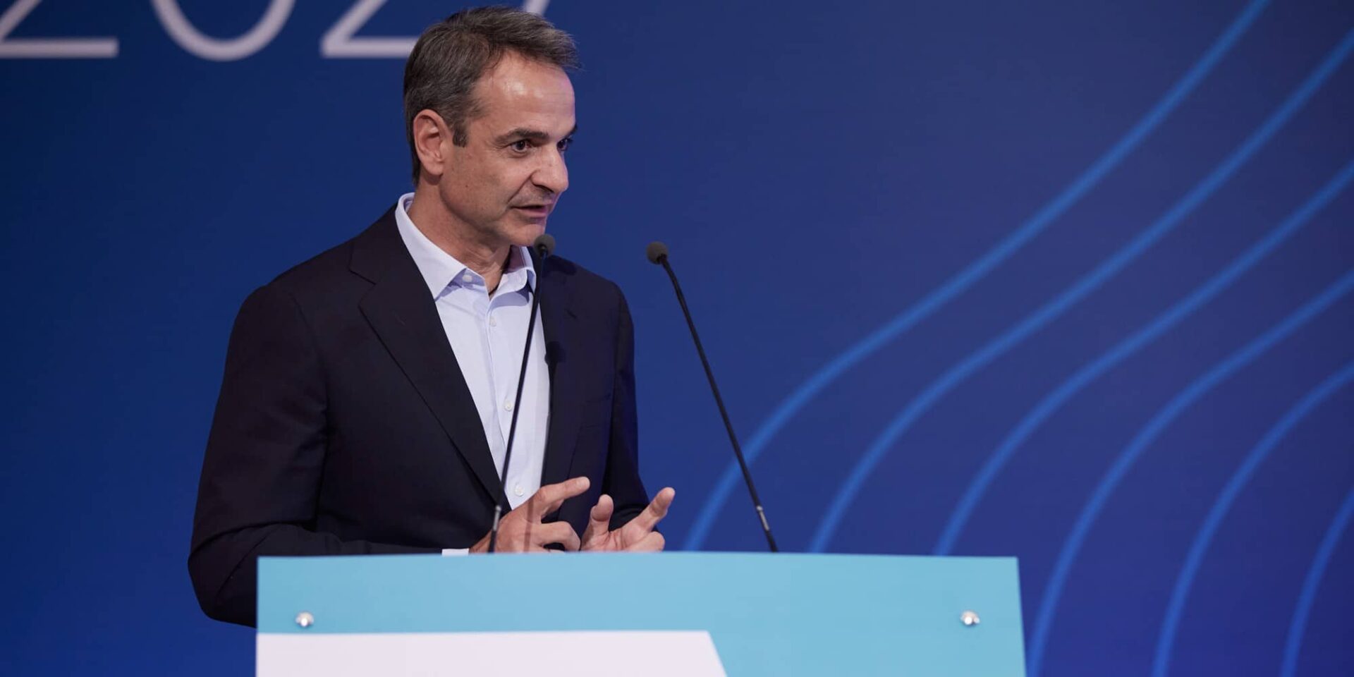 Ο Κυριάκος Μητσοτάκης στην Καλαμάτα για το νέο πρόγραμμα του ΕΣΠΑ