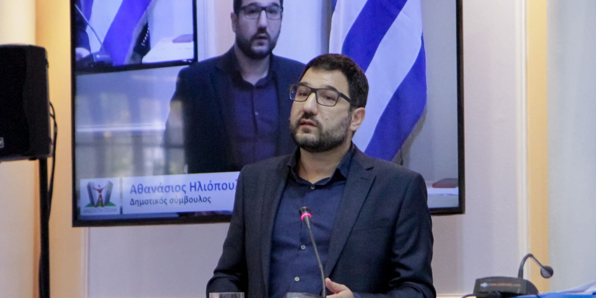 Ο εκπρόσωπος Τύπου του ΣΥΡΙΖΑ-ΠΣ, Νάσος Ηλιόπουλος