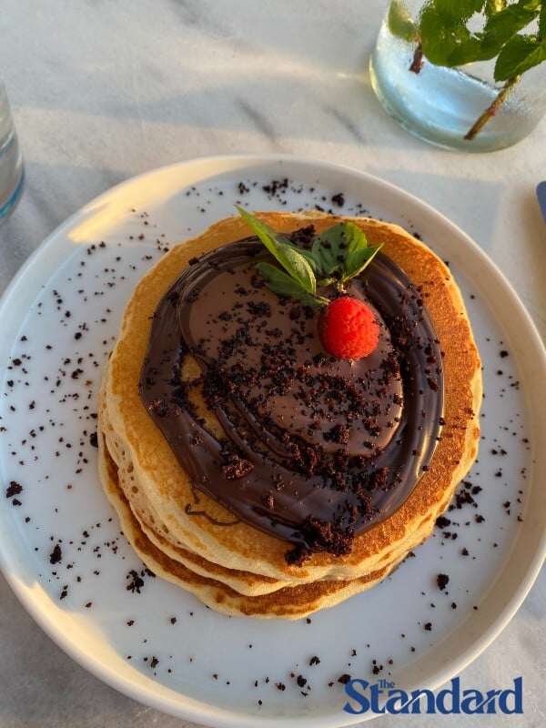 Pancakes στο Galini Cafe