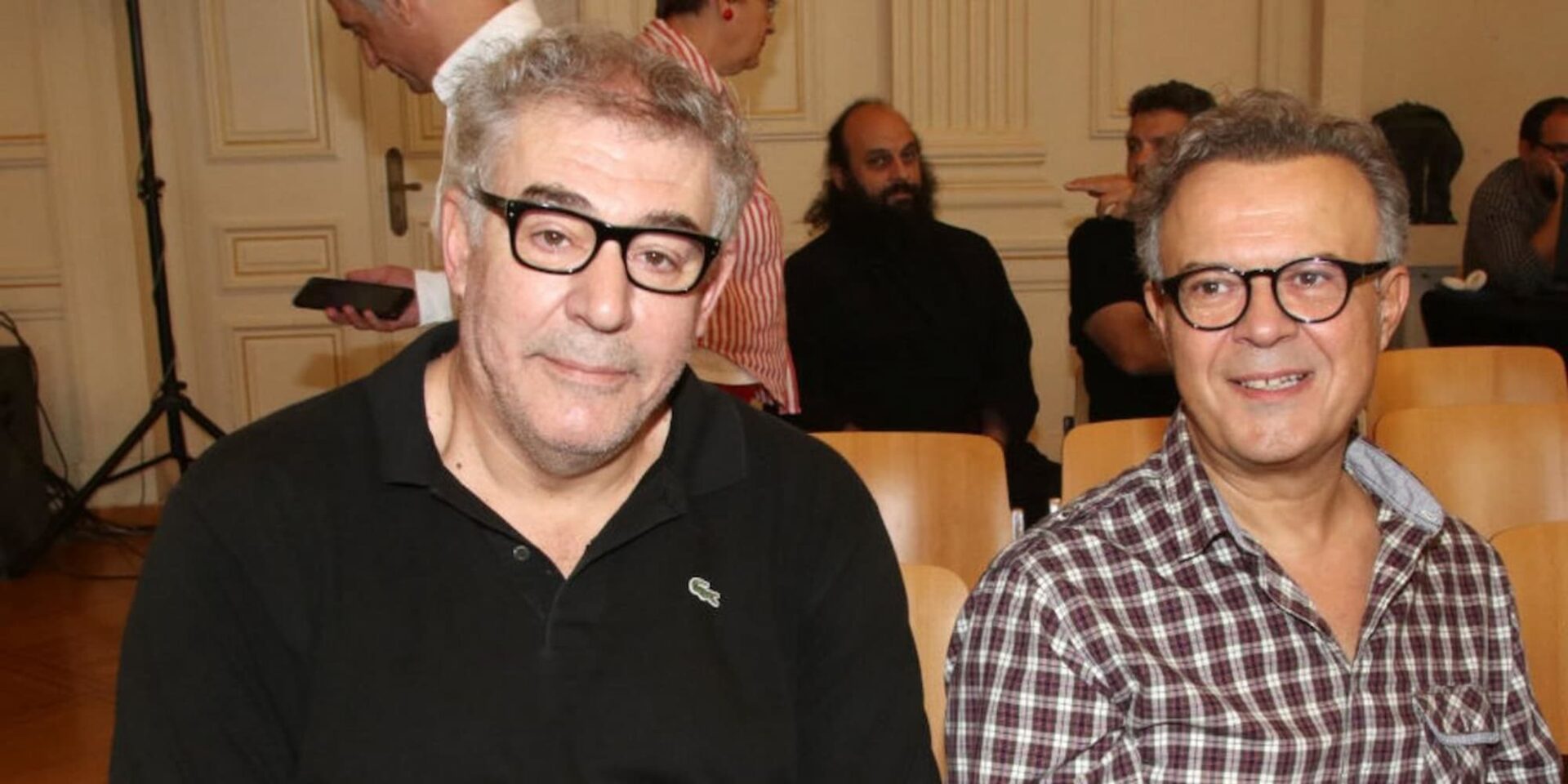 Οι Μιχάλης Ρέππας και Θανάσης Παπαθανασίου