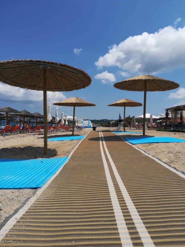 Παραλία του δήμου Αριστοτέλη για άτομα με αναπηρία