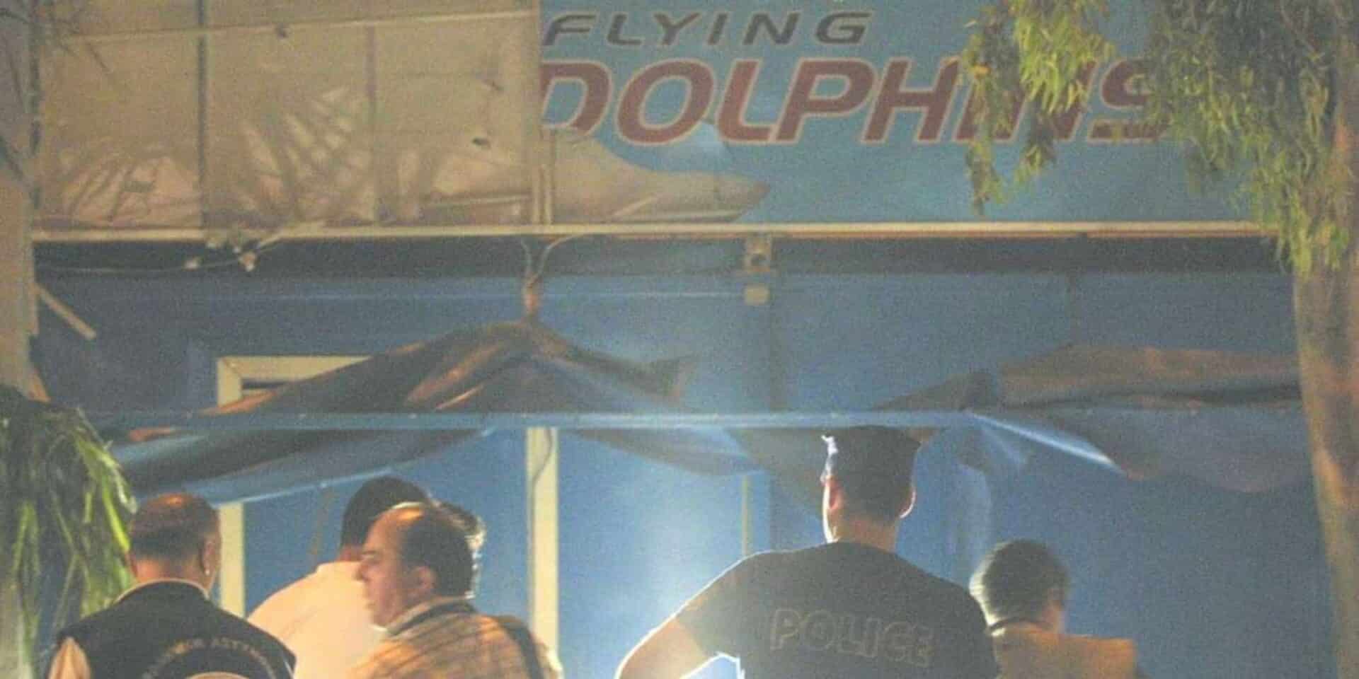 Εικόνα από το σημείο της έκρηξης στον Πειραιά