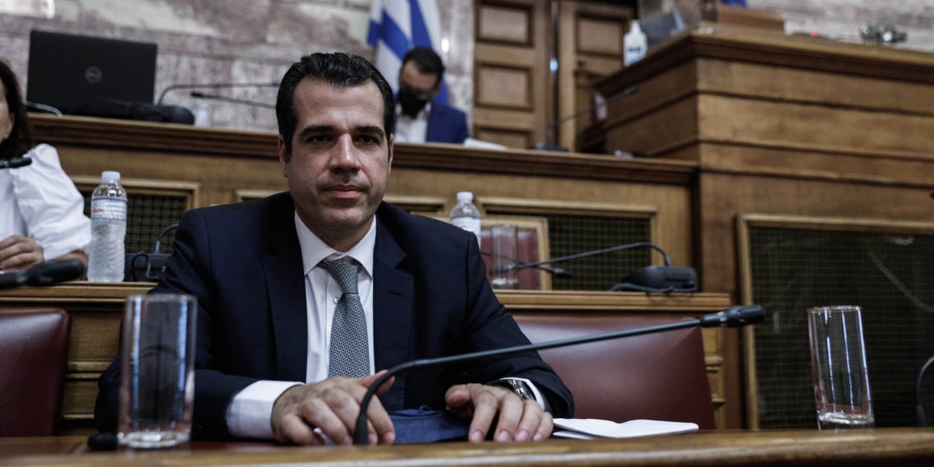 Ο υπουργός Υγείας Θάνος Πλεύρης