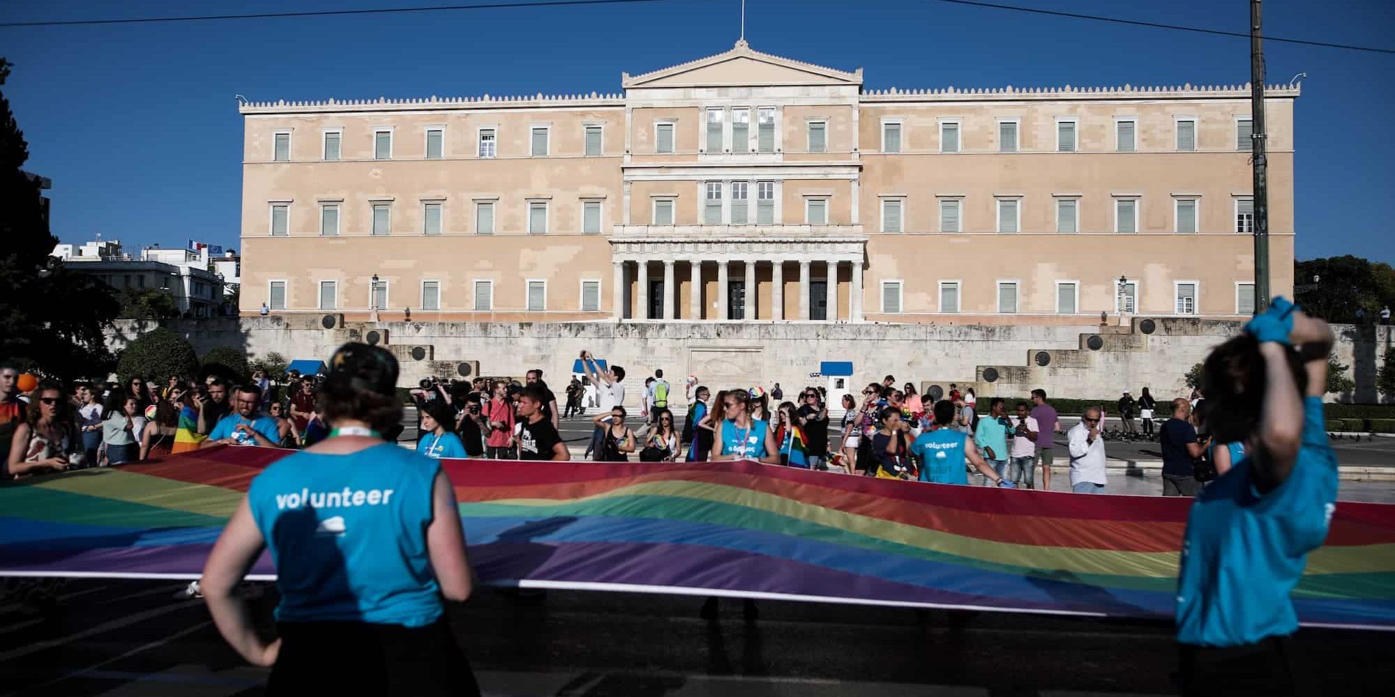 Στιγμιότυπο από το Athens Pride
