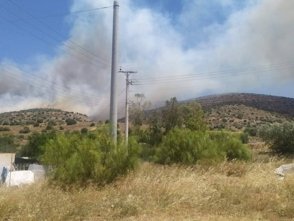 Πυρκαγιά στη Γλυφάδα