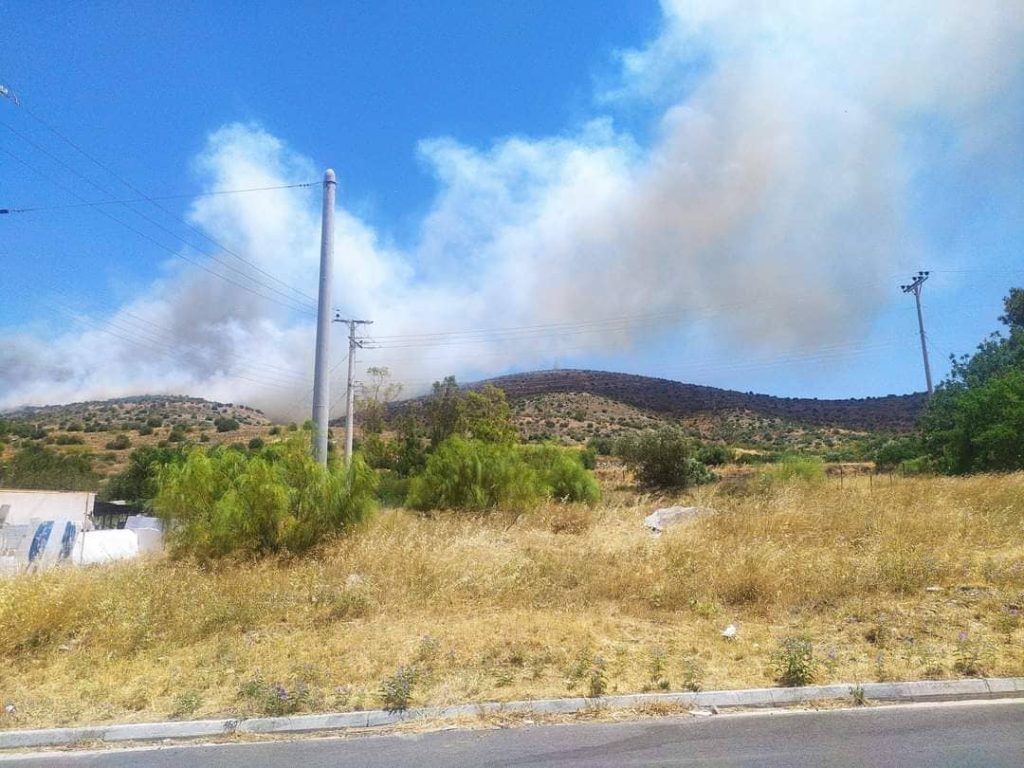 Πυρκαγιά στη Γλυφάδα