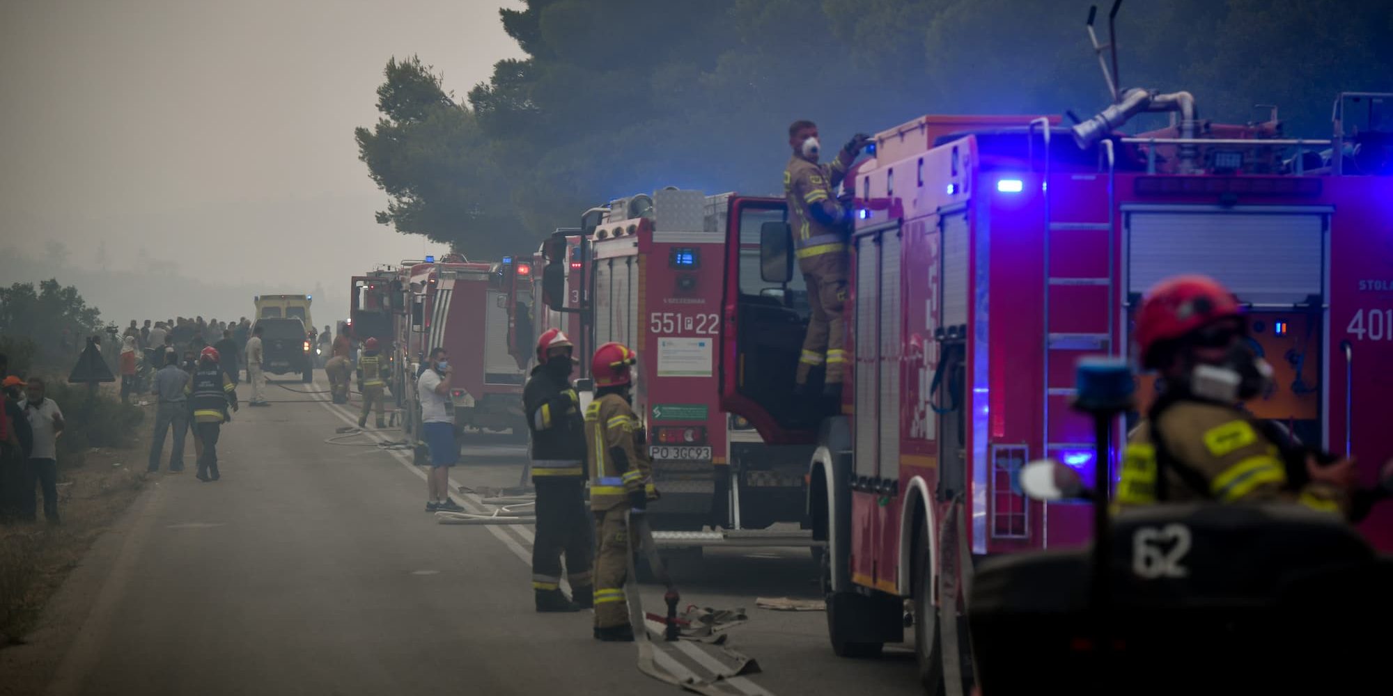 Πυροσβέστες στην Ελλάδα