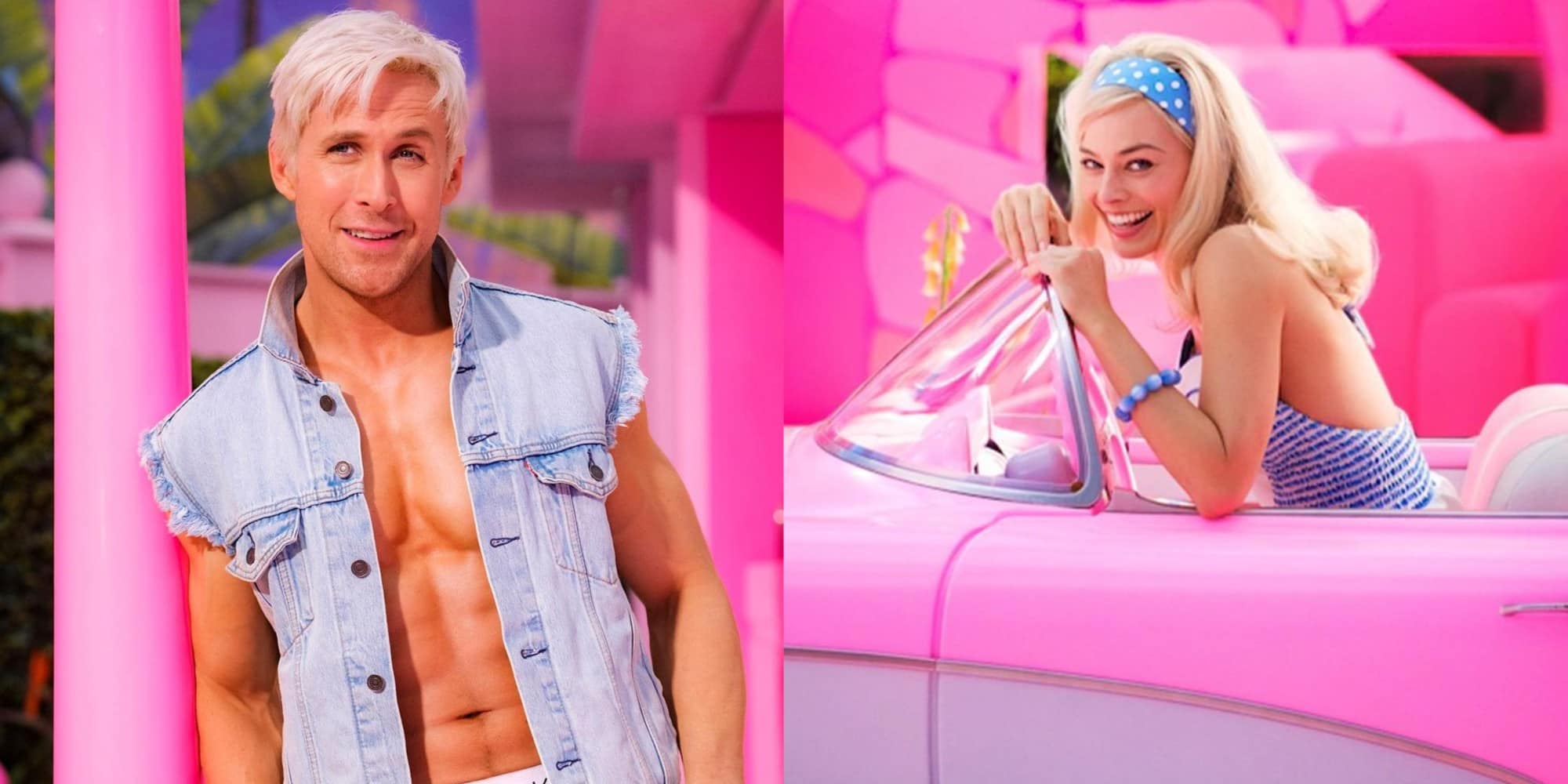 Ο Ράιαν Γκόσλινγκ ως Ken στην ταινία «Barbie» με τη Μάργκοτ Ρόμπι