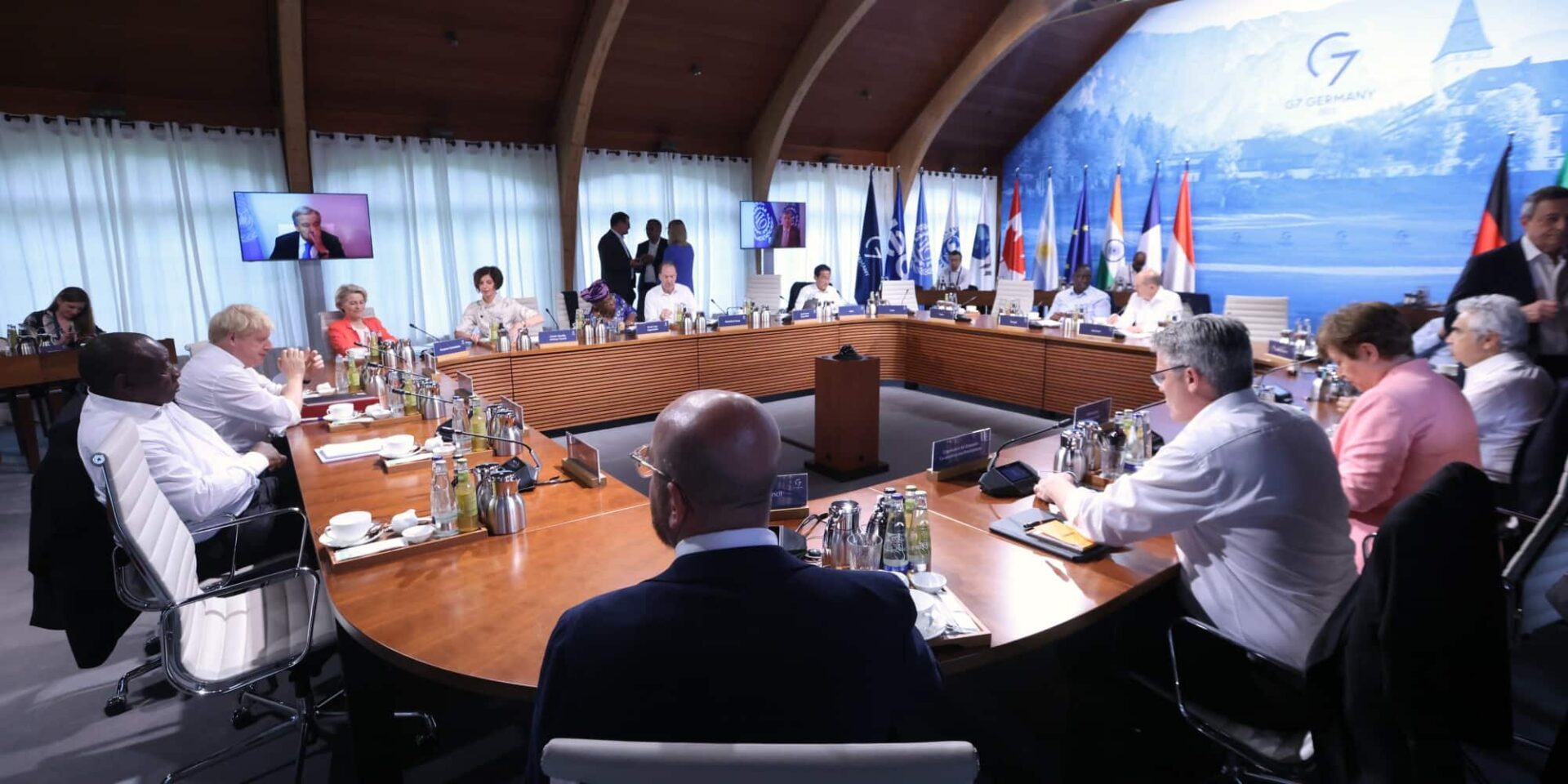 Οι ηγέτες της G7