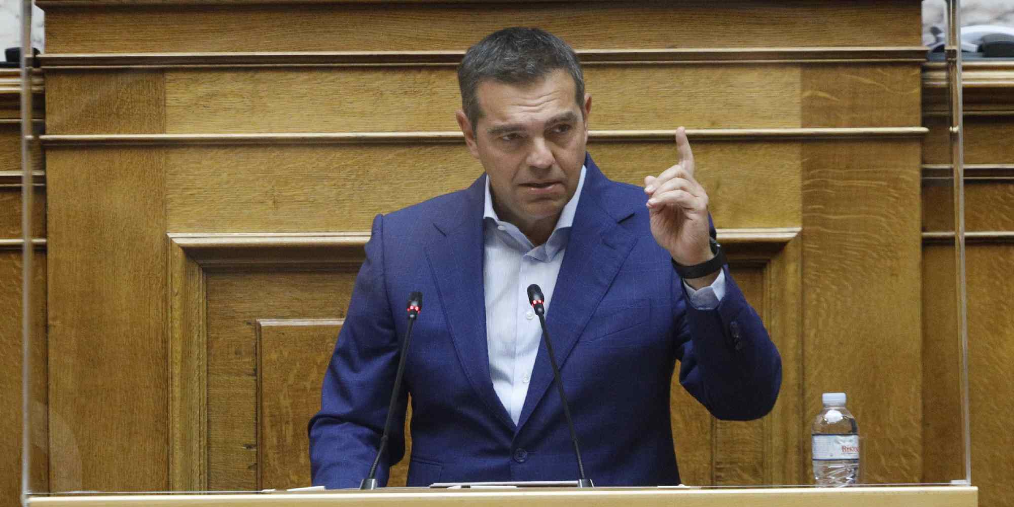 Ο Αλέξης Τσίπρας στη Βουλή στην συνεδρίαση της ΚΟ του ΣΥΡΙΖΑ
