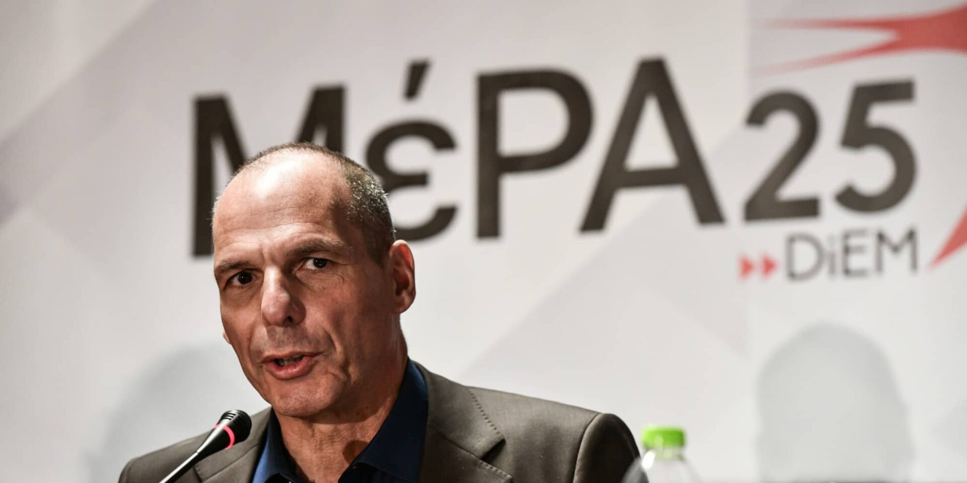 Ο Γραμματέας του ΜέΡΑ25, Γιάνης Βαρουφάκης