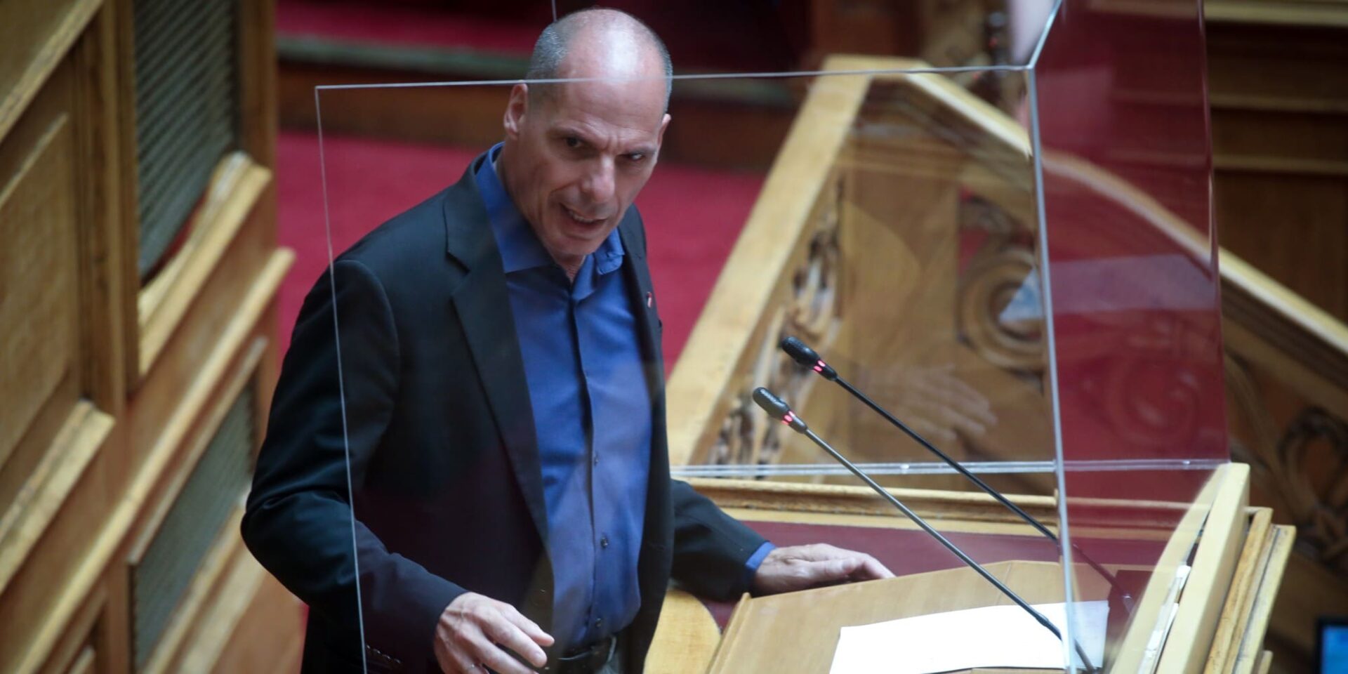 Ο Γραμματέας του ΜέΡΑ25, Γιάνης Βαρουφάκης