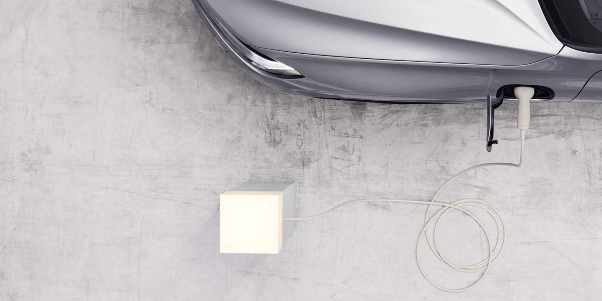 Ένα από τα ηλεκτρικά οχήματα της Volvo