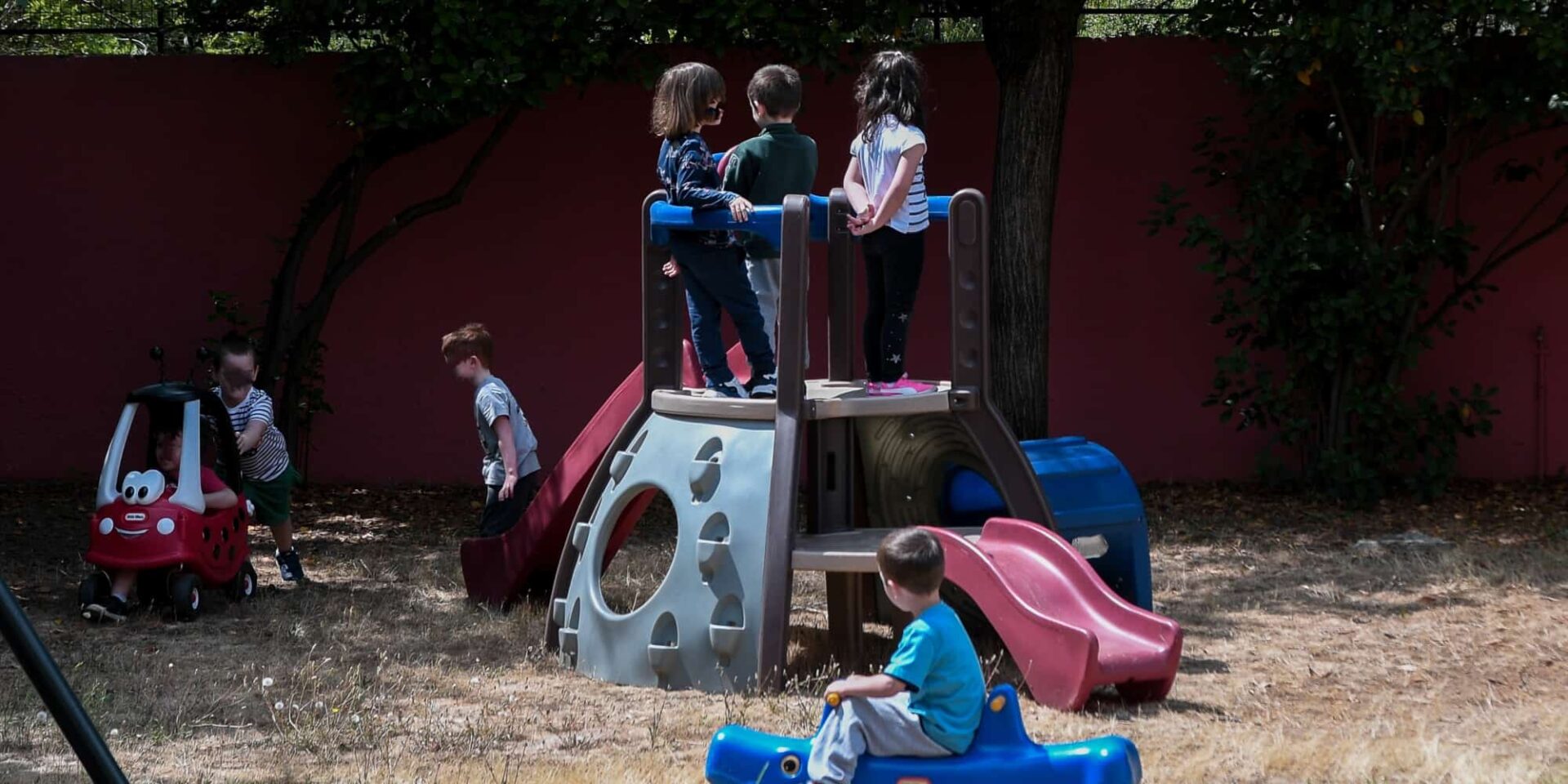 Παιδιά σε βρεφονηπιακό σταθμό