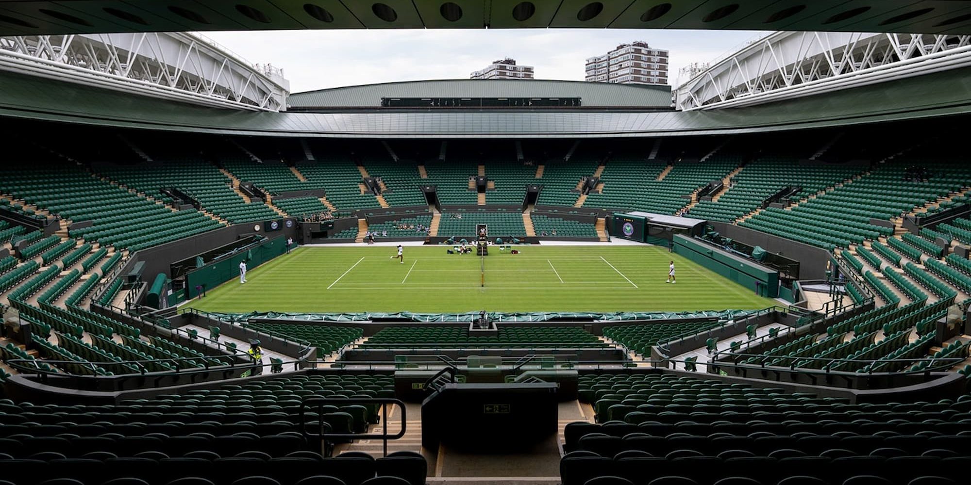 Το κεντρικό court για το Wimbledon 2022