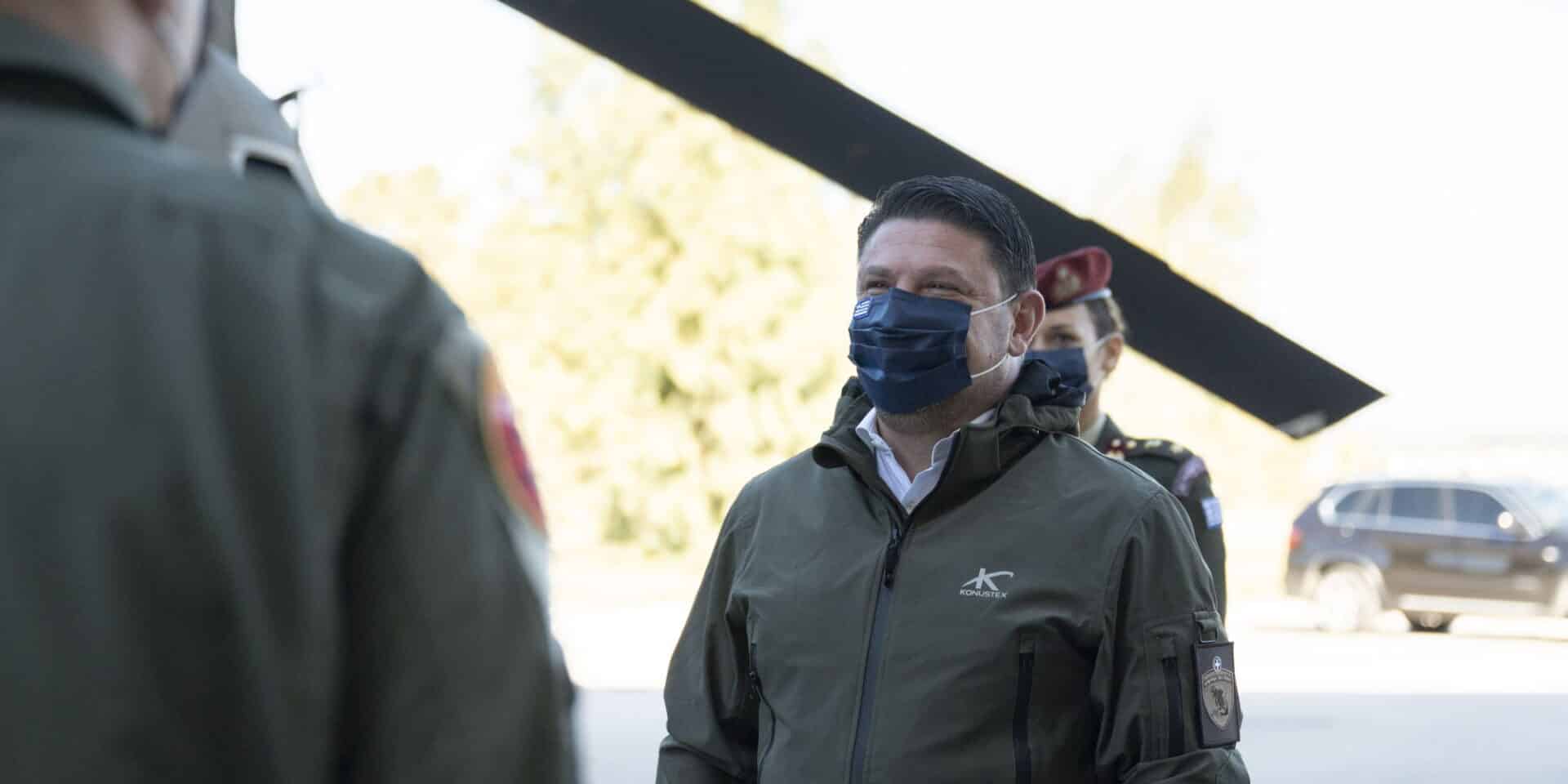 Ο υφυπουργός Εθνικής Άμυνας, Νίκος Χαρδαλιάς