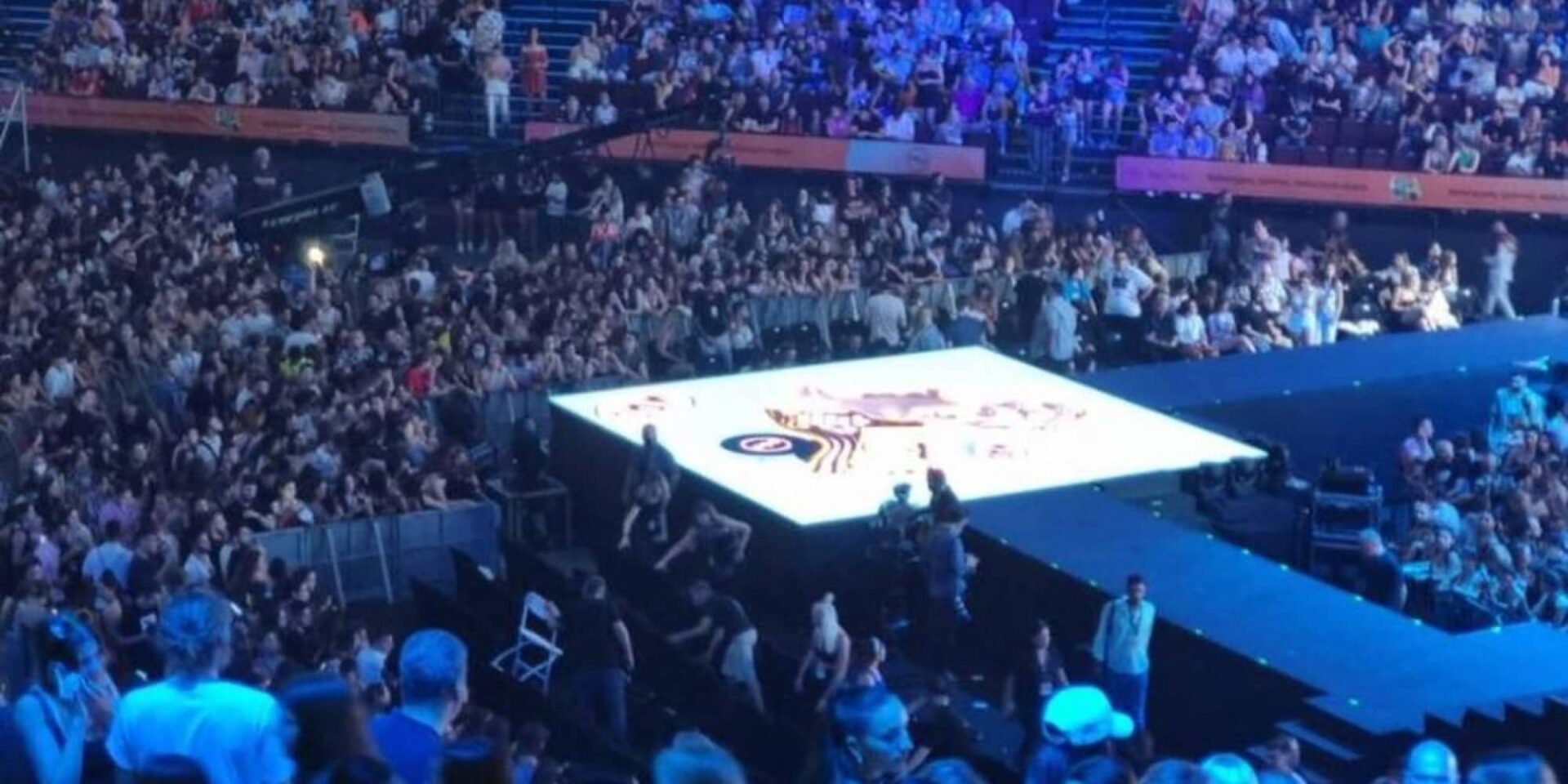 Στιγμιότυπο από το ξύλο στα MAD VMA