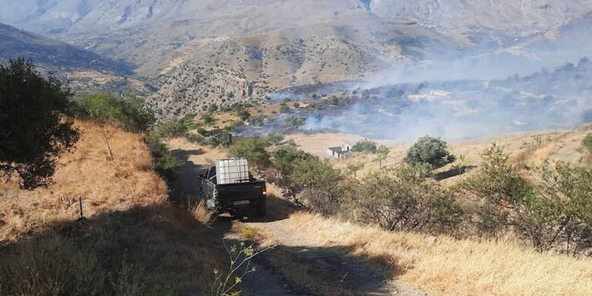 Σε κατάσταση έκτακτης ανάγκης χωριά στο Ρέθυμνο λόγω της φωτιάς