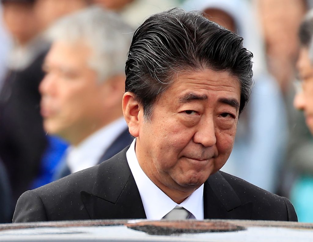 Ο Σίνζο Άμπε, πρώην πρωθυπουργός της Ιαπωνίας που δολοφονήθηκε