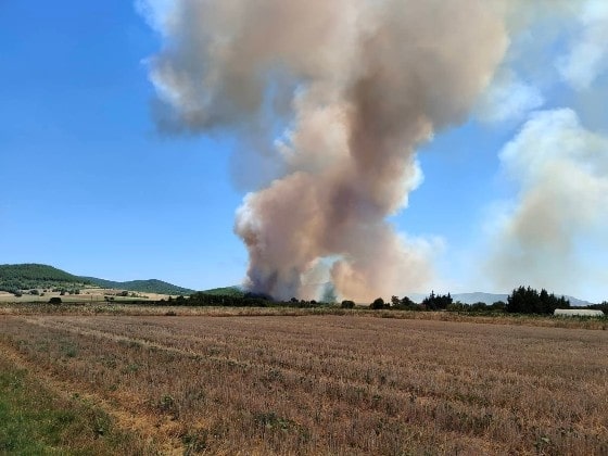 Φωτιά στον Έβρο