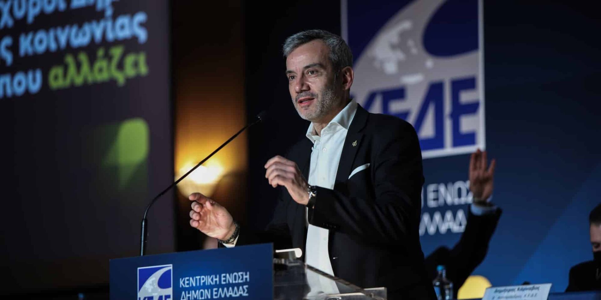 Ο δήμαρχος της Θεσσαλονίκης, Κωνσταντίνος Ζέρβας