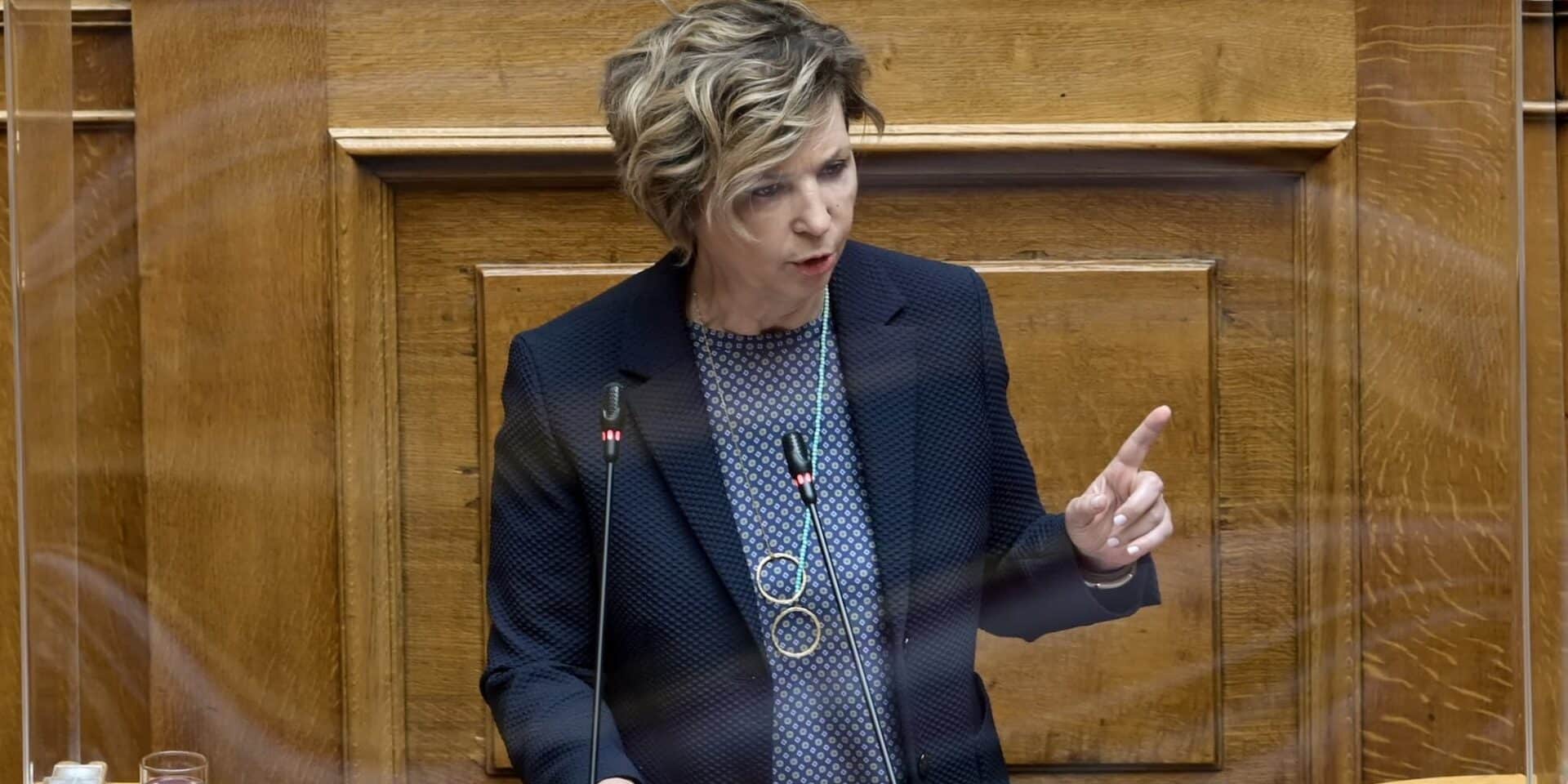 Η Γραμματέας της Κ.Ο. του ΣΥΡΙΖΑ, Όλγα Γεροβασίλη